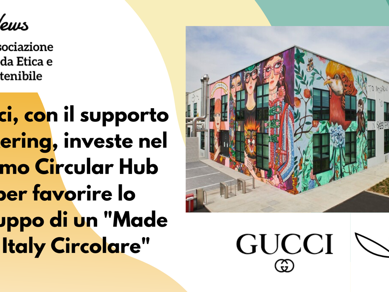 Gucci, con il supporto di Kering, investe nel "Made in Italy Circolare"